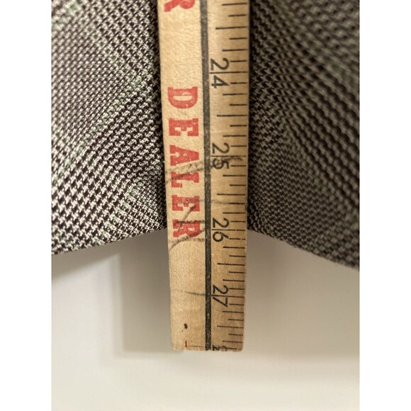 VTG Charter Club Plaid Front Pleat Skirt Size 10 Career Professional - Picture 5 of 5